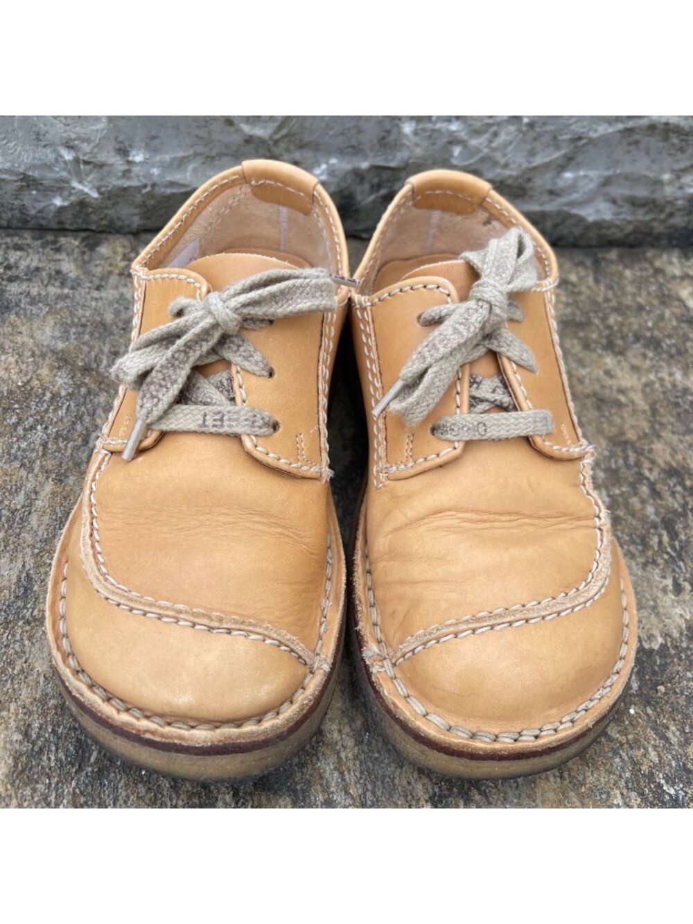 Duckfeet Womens Danish Fyn Derby Shoes Size 37 Minimalist Tan Leather Durability